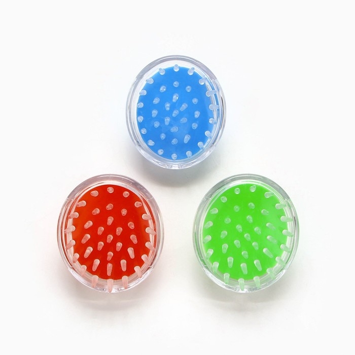 Массажер для головы, 9 х 7 х 8 см, МИКС Массажер для головы, 9 х 7 х 8 см, МИКС