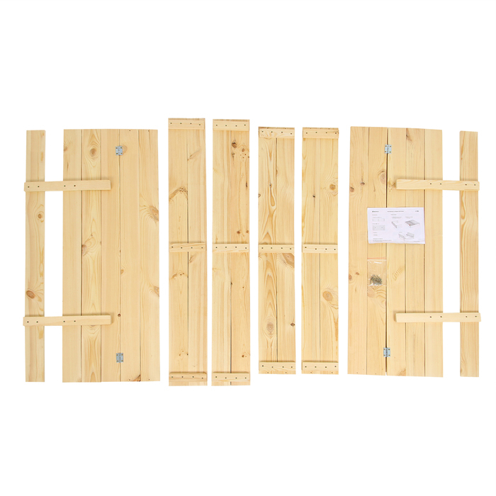 Песочница деревянная, с крышкой, 150 × 140 × 18 см, без покраски, лавочки (2 шт.), Greengo Песочница деревянная, с крышкой, 150 × 140 × 18 см, без покраски, лавочки (2 шт.), Greengo