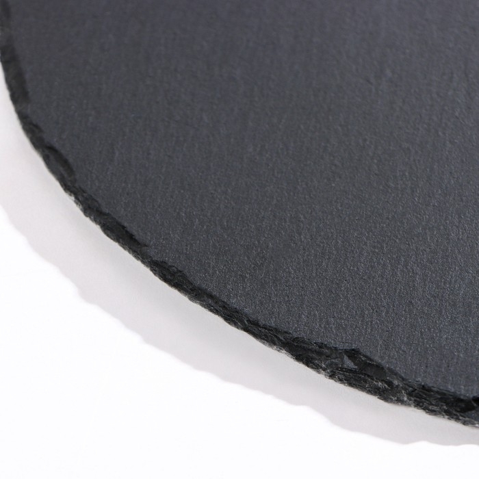 Доска для подачи из сланца Magistro Valley, d=40 см Доска для подачи из сланца Magistro Valley, d=40 см