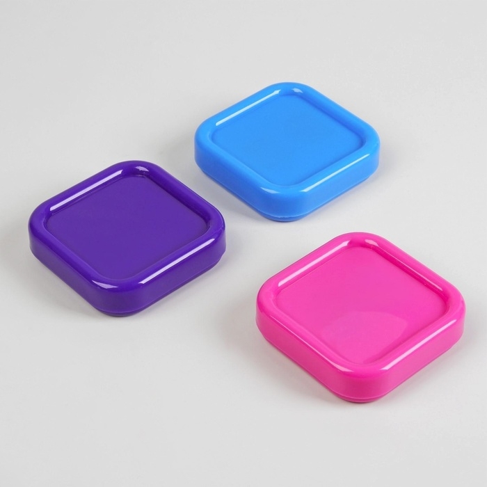 Игольница магнитная, 8,5 × 8,5 см, цвет МИКС Игольница магнитная, 8,5 × 8,5 см, цвет МИКС