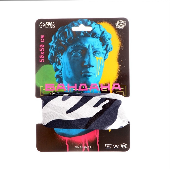 Бандана «Хакки», цвета МИКС Бандана «Хакки», цвета МИКС