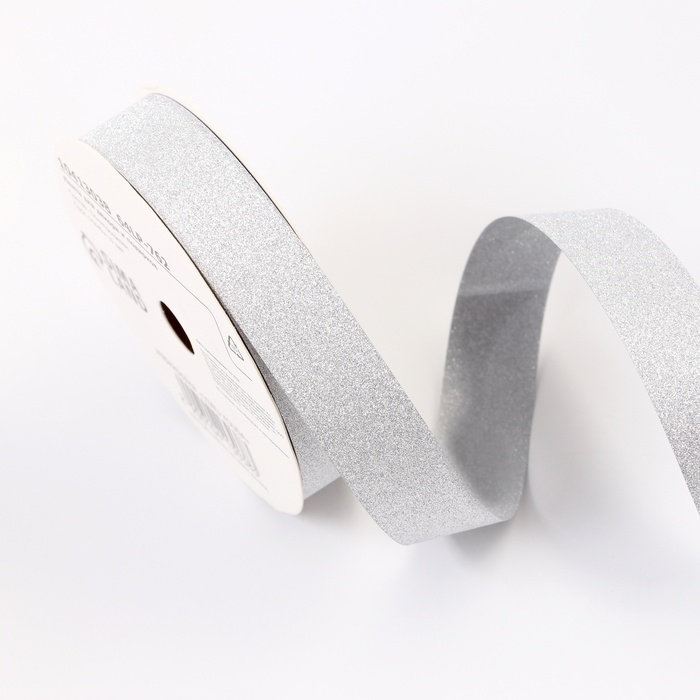 Лента Лента "ТИФФАНИ" для декора и подарков,белая, 2 см х 50 м.