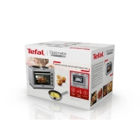 Мини печь Tefal OF463D30, 3000 Вт, 32 л, гриль, конвекция, таймер, серебристо-чёрная