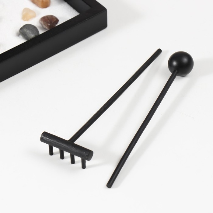 Сад Дзен  Сад Дзен "Колокол" песок+камни 15х14х13 см