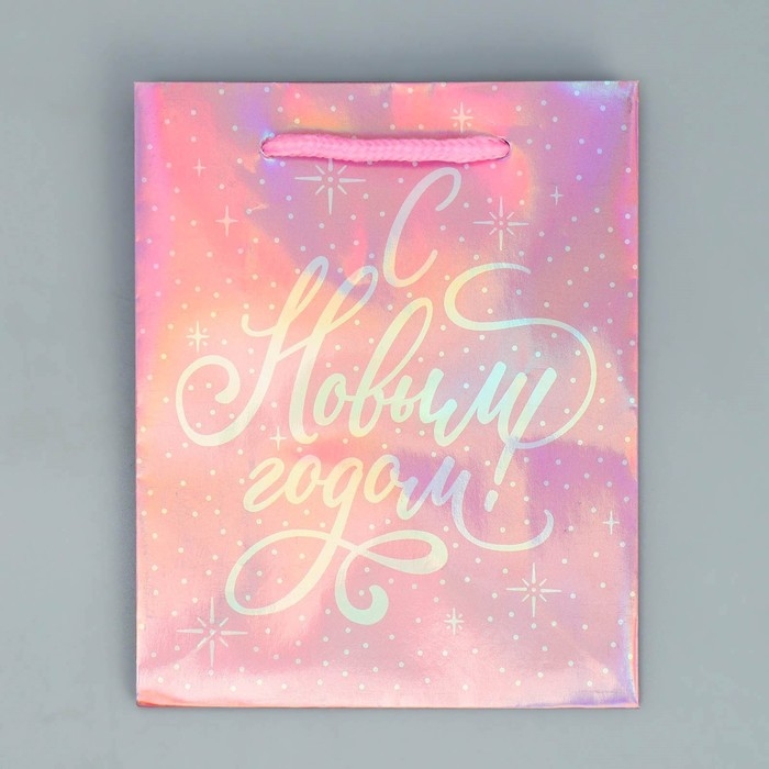 Пакет голографический «Нежность», S 12 х 15 х 5.5 см, Новый год Пакет голографический «Нежность», S 12 х 15 х 5.5 см, Новый год