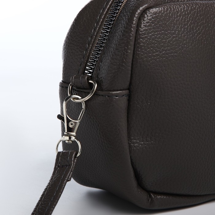 Сумка кросс-боди на молнии, цвет серый Сумка кросс-боди на молнии, цвет серый