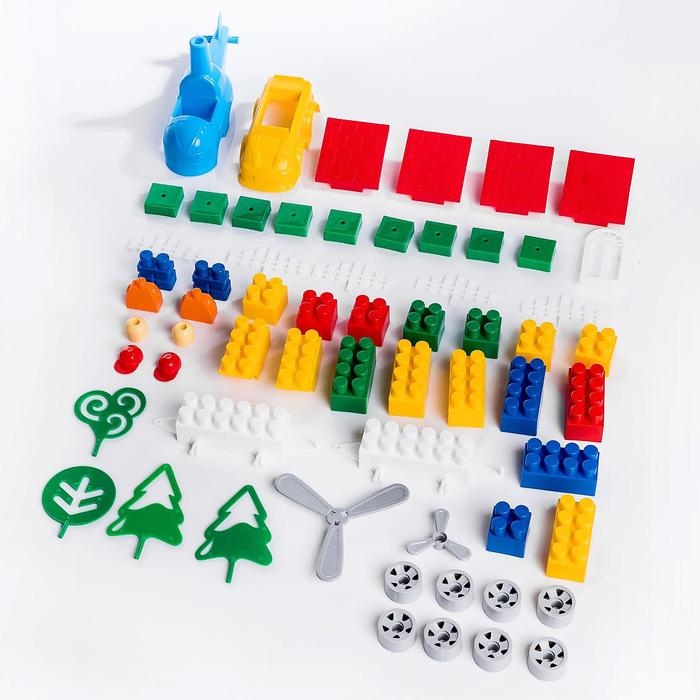 Конструктор «Моя авиация: Аэропорт», 62 детали Конструктор «Моя авиация: Аэропорт», 62 детали