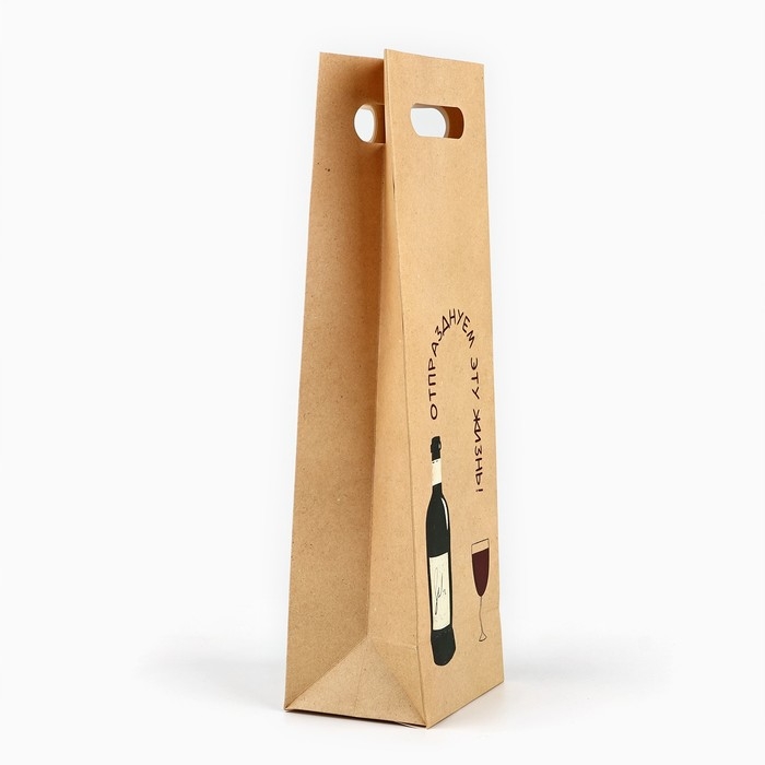 Пакет под бутылку «Праздник», 13 х 10 х 36 см Пакет под бутылку «Праздник», 13 х 10 х 36 см