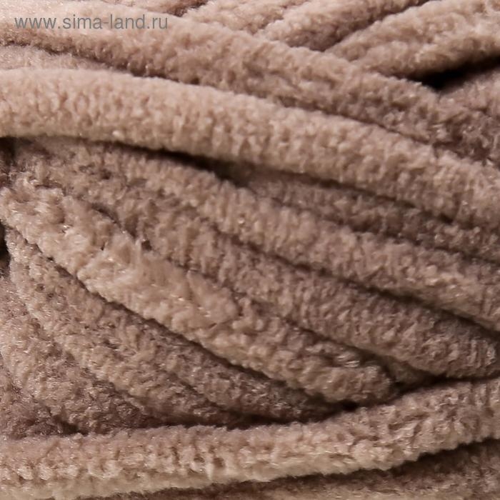 Пряжа Пряжа "Velluto" 100% микрополиэстер 68м/100гр (530 бежевый)