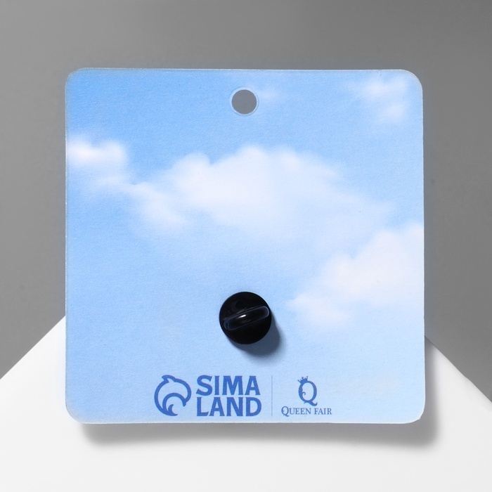 Значок Значок "Пингвинята" парочка, цветной в чёрном металле