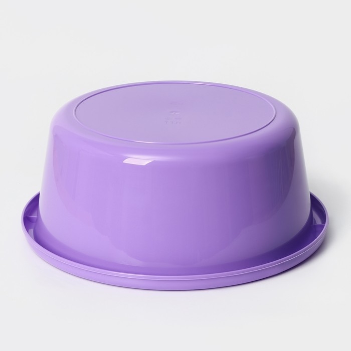 Таз круглый, 11 л, цвет лиловый Таз круглый, 11 л, цвет лиловый