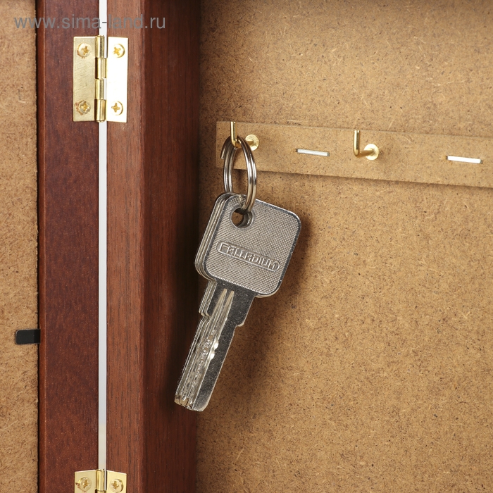 Ключница Ключница "Чудесный букет" орех 15х21 см