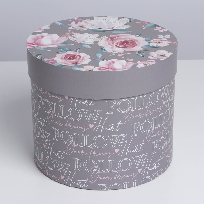 Набор коробок 5 в 1, упаковка подарочная, «Цветы», 13 х 13,5‒19.5 х 23 см