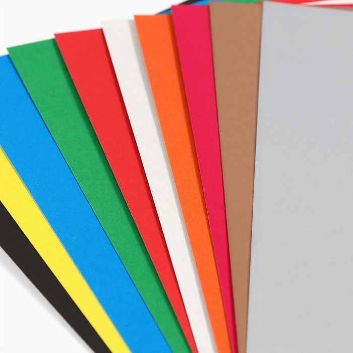 Картон цветной, А4, 10 листов, 10 цветов, немелованный, односторонний, в папке, 200 г/м², Щенячий патруль Картон цветной, А4, 10 листов, 10 цветов, немелованный, односторонний, в папке, 200 г/м², Щенячий патруль