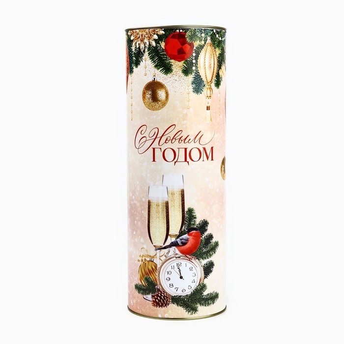 Тубус под бутылку «С Новым годом», 34.5 х 12.5 х 12.5 см Тубус под бутылку «С Новым годом», 34.5 х 12.5 х 12.5 см