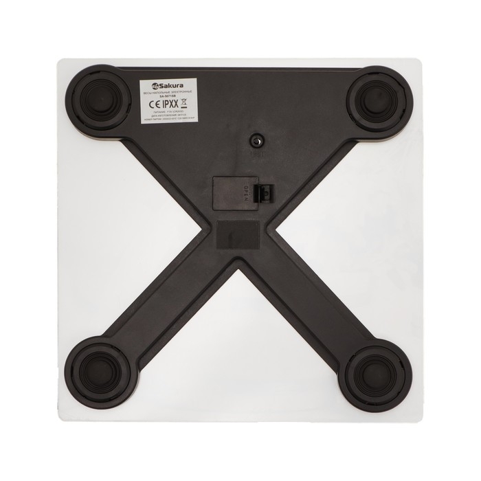 Весы напольные Sakura SA-5071SB, электронные, до 180 кг, рисунок "баня"