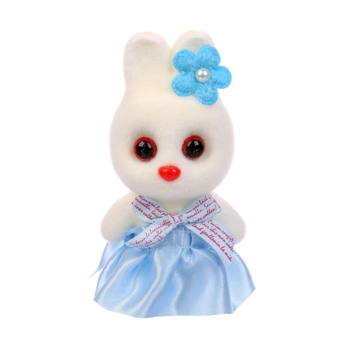 Игрушка из пенопласта «Зайка с цветком», 13 см, набор 3 шт., цвет МИКС Игрушка из пенопласта «Зайка с цветком», 13 см, набор 3 шт., цвет МИКС