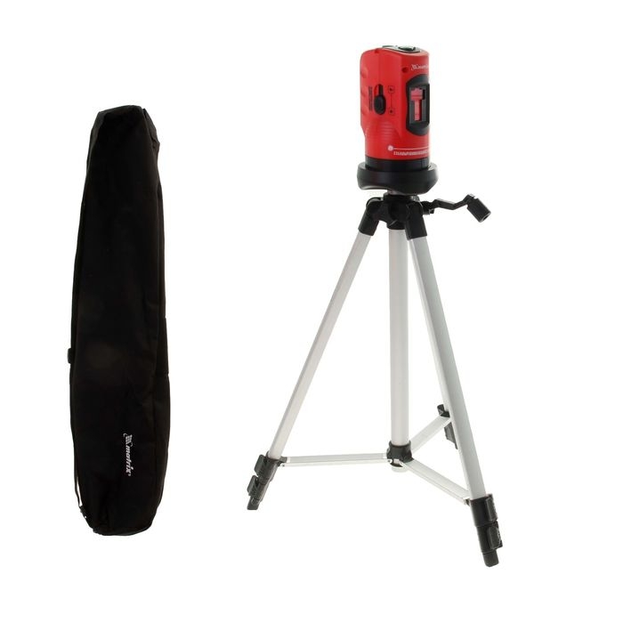 Уровень лазерный Matrix, до 10 м, штатив 1260 мм, самовыравнивающийся Уровень лазерный Matrix, до 10 м, штатив 1260 мм, самовыравнивающийся