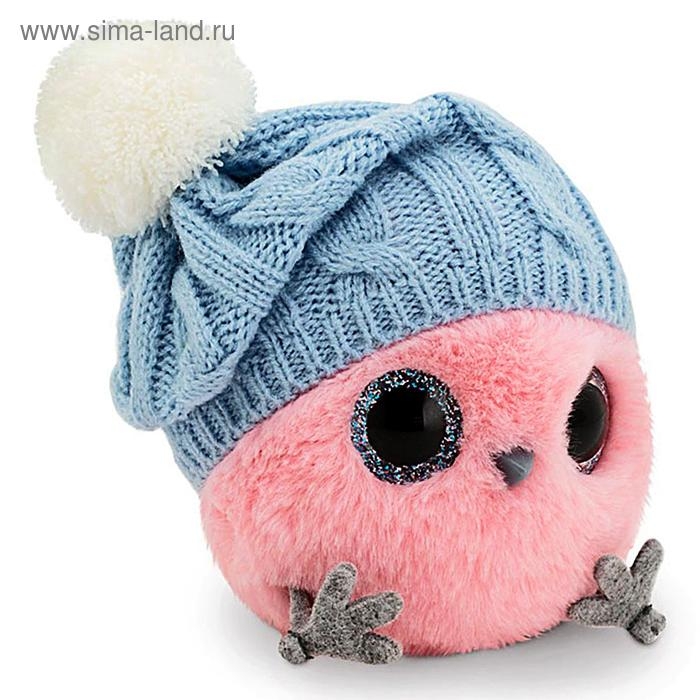 Мягкая игрушка «КТОтик в шапке с помпонами», 13 см, цвет МИКС Мягкая игрушка «КТОтик в шапке с помпонами», 13 см, цвет МИКС