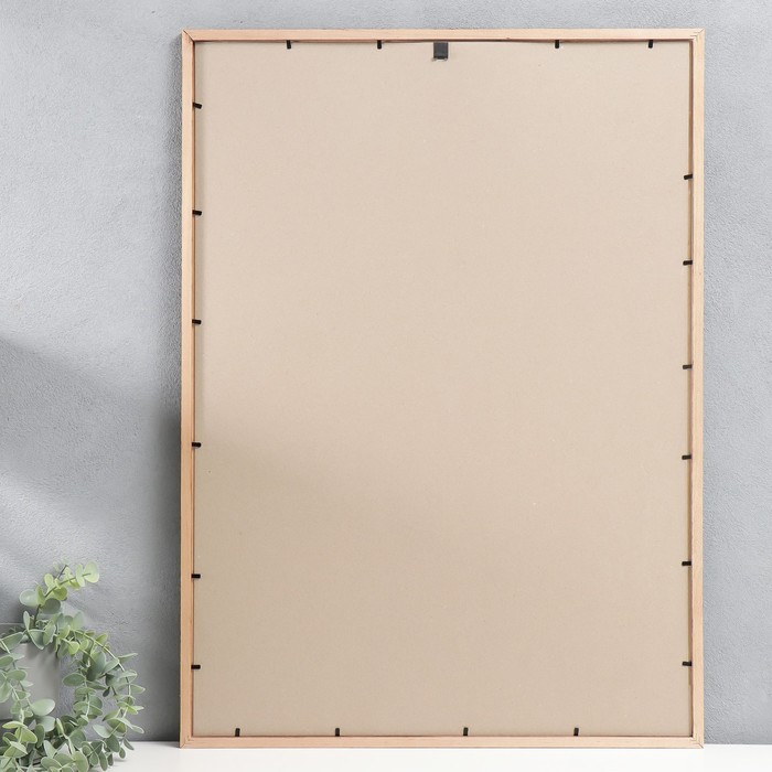 Фоторамка сосна с19 орех 50х70 см (пластиковый экран) Фоторамка сосна с19 орех 50х70 см (пластиковый экран)