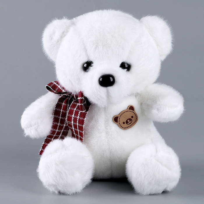 Мягкая игрушка «Мишутка», 23 см, цвет белый Мягкая игрушка «Мишутка», 23 см, цвет белый