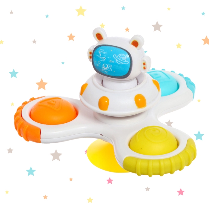 Набор спиннеров для ванной на присосках «Космос», 3 шт. в наборе Набор спиннеров для ванной на присосках «Космос», 3 шт. в наборе