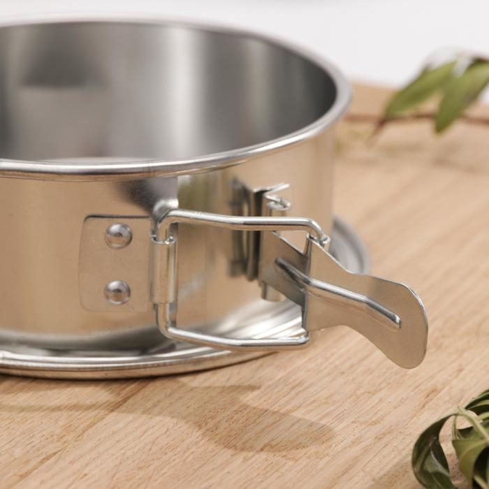 Форма для выпечки разъёмная Доляна &laquo;Круг. Фабиан&raquo;, d=12 см