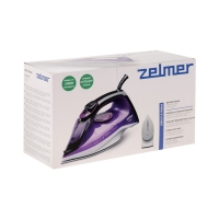 Утюг Zelmer ZIR1515 Violet, 2400 Вт, керамическая подошва, 30 г/мин, 240 мл, фиолетовый