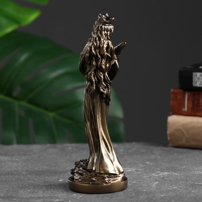 Статуэтка  Статуэтка "Фортуна" 19см, бронза / мраморная крошка
