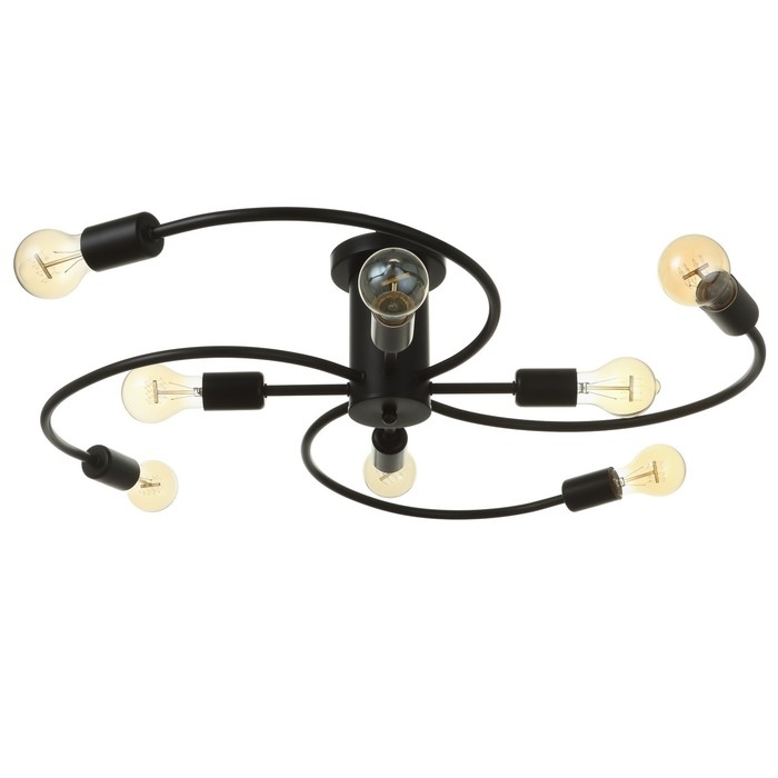 Люстра 2139/8BK E27 40Вт черный 88х88х20 см BayerLux