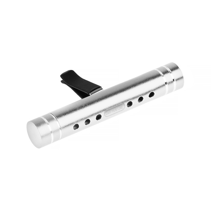 Ароматизатор в дефлектор Grand Caratt, металл, 8 см, лаванда, серебряный, в коробке Ароматизатор в дефлектор Grand Caratt, металл, 8 см, лаванда, серебряный, в коробке