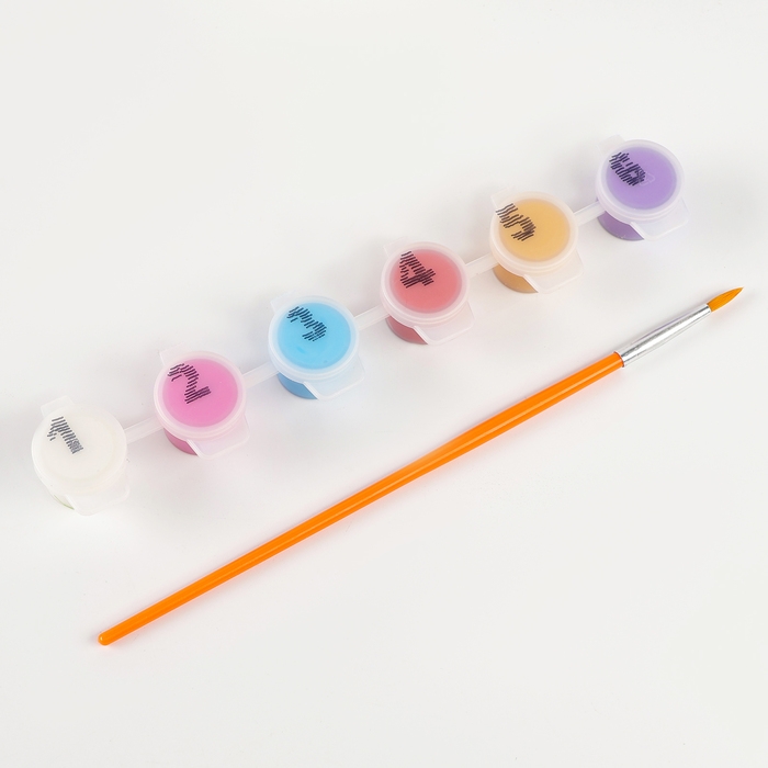 Картина по номерам на холсте с подрамником для детей «Малыши сиба-ину», 17 х 17 см Картина по номерам на холсте с подрамником для детей «Малыши сиба-ину», 17 х 17 см