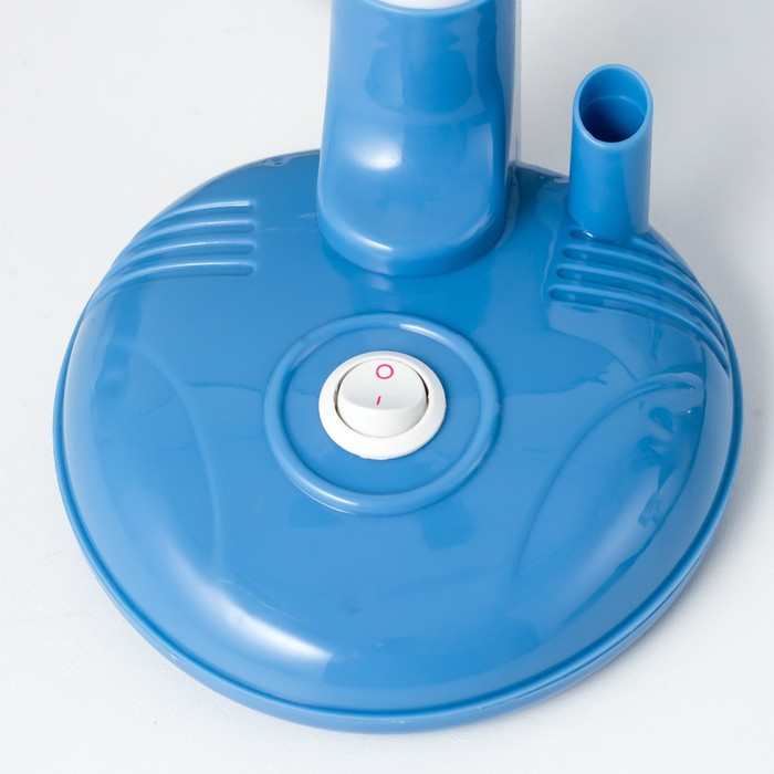 Лампа настольная Е27, "Капелька" с подставкой для ручек,(220В) голубая (304В) RISALUX