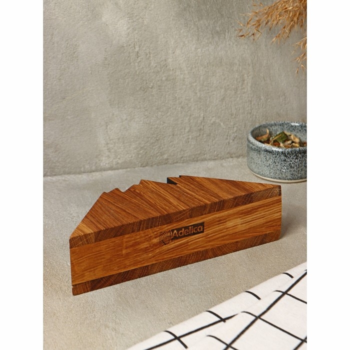 Салфетница «Гора», 18,5×7 см, дуб Салфетница «Гора», 18,5×7 см, дуб