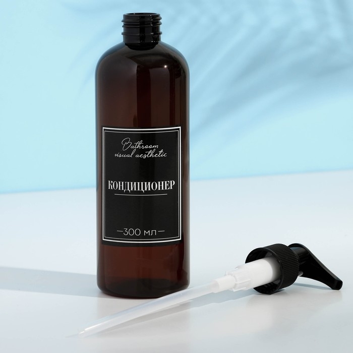 Дозатор для шампуня, кондиционера, гель для душа Bathroom visual, 300 мл Дозатор для шампуня, кондиционера, гель для душа Bathroom visual, 300 мл
