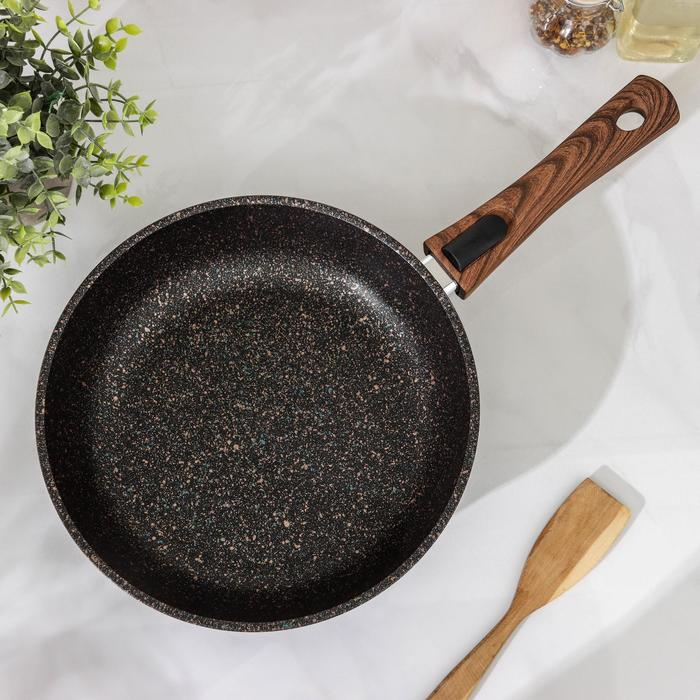 Сковорода Granit ultra, d=26 см, стеклянная крышка, антипригарное покрытие, съёмная ручка Сковорода Granit ultra, d=26 см, стеклянная крышка, антипригарное покрытие, съёмная ручка