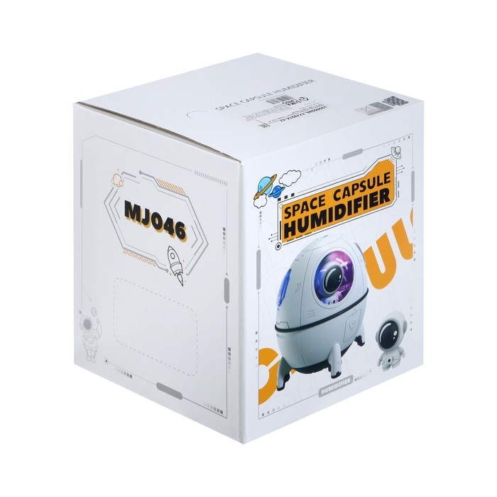 Увлажнитель воздуха  Увлажнитель воздуха "Поехали!" HM-16, 220 мл, USB Type-C, белый