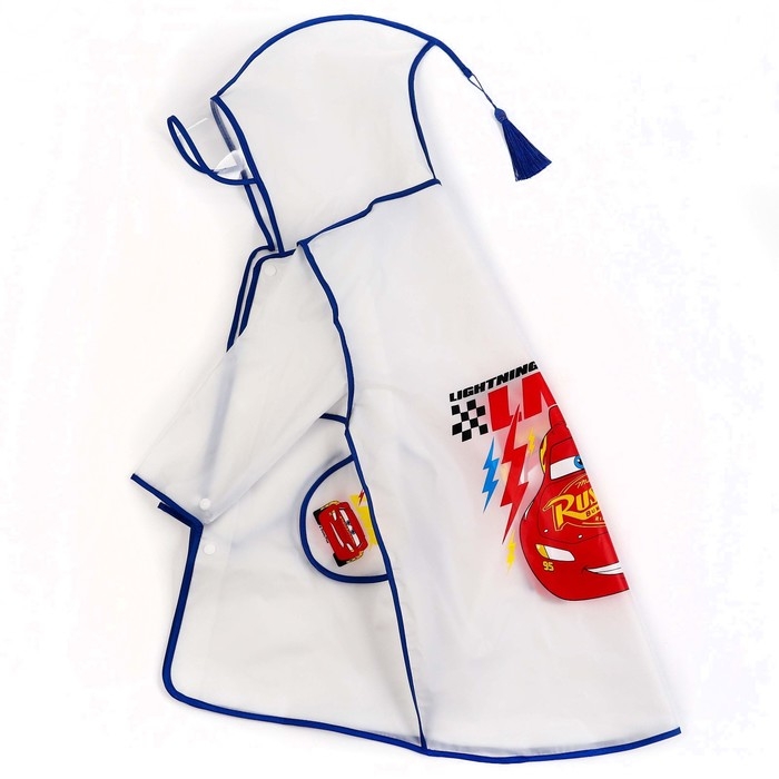 Дождевик детский, размер M, 100-110 см, Тачки Дождевик детский, размер M, 100-110 см, Тачки