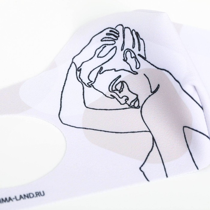 Маска из неопрена многоразовая,  Маска из неопрена многоразовая, "Я- мечта"