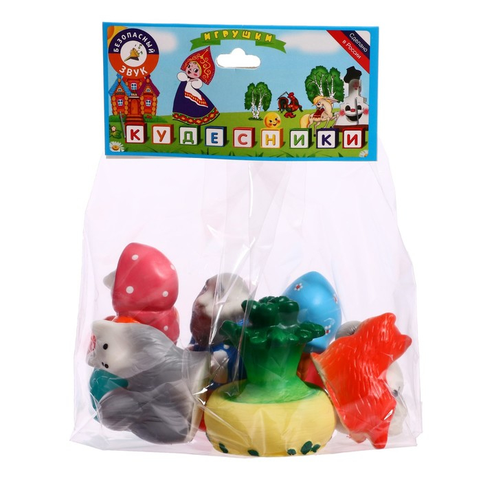 Набор резиновых игрушек «Репка» Набор резиновых игрушек «Репка»