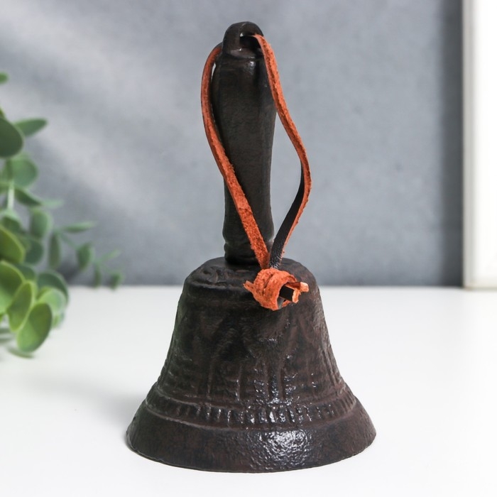 Колокол сувенирный чугун  Колокол сувенирный чугун "Звонкий" 12х7х7 см