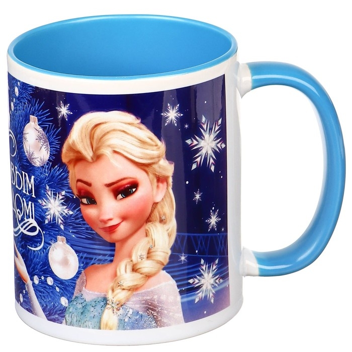 Кружка керамическая Кружка керамическая "С Новым годом!" 320 мл, Холодное сердце