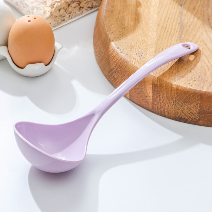 Половник пластиковый Доляна «Унция», 24×8×5 см, цвет МИКС Половник пластиковый Доляна «Унция», 24×8×5 см, цвет МИКС