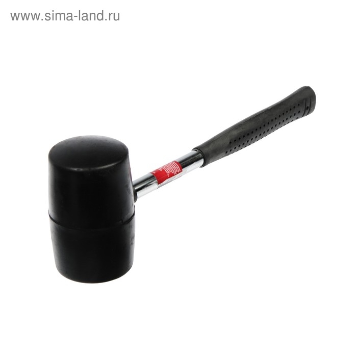 Киянка ЛОМ, металлическая обрезиненная рукоятка, черная резина, 500 г Киянка ЛОМ, металлическая обрезиненная рукоятка, черная резина, 500 г