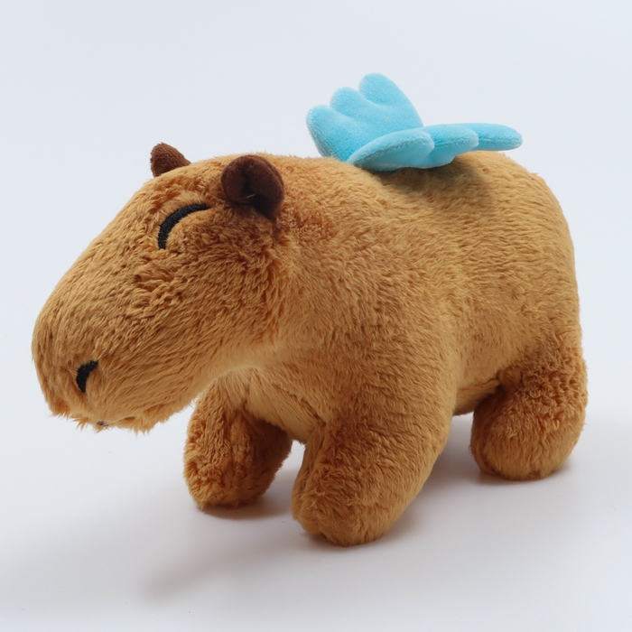 Мягкая игрушка «Капибара. Ангелок», 10 см, с крыльями Мягкая игрушка «Капибара. Ангелок», 10 см, с крыльями