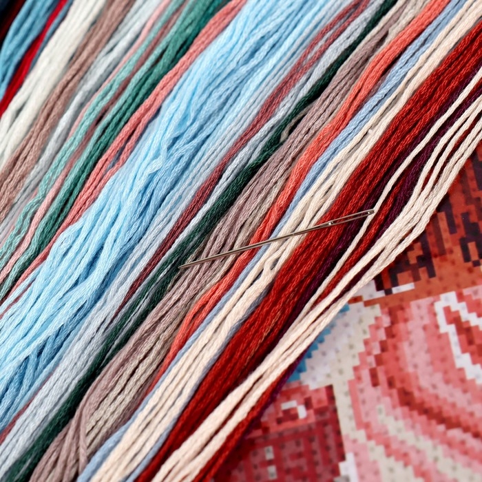 Вышивка крестиком «Пикник в Париже», набор для творчества, 30 х 20 см Вышивка крестиком «Пикник в Париже», набор для творчества, 30 х 20 см