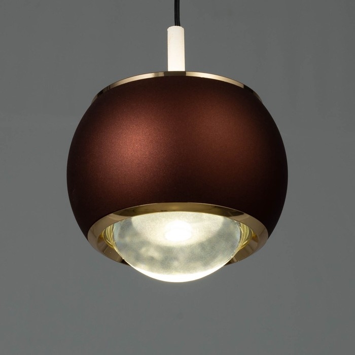 Светильник BayerLux Светильник BayerLux "Лона" 1хLED 12Вт бордовый 9,5х9,5х8-200 см