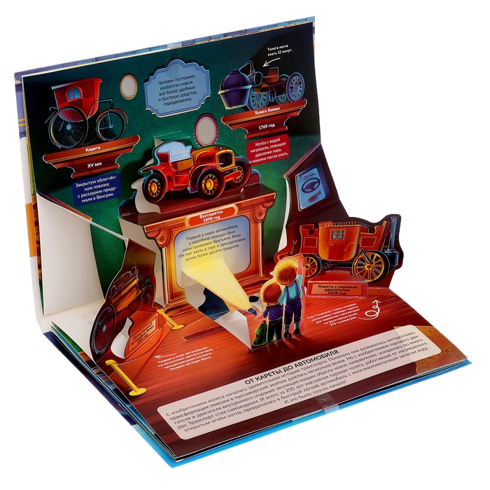 Энциклопедия-панорамка POP UP «Транспорт» Энциклопедия-панорамка POP UP «Транспорт»