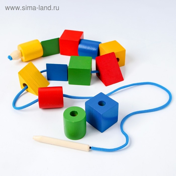 Шнуровка «Разноцветные геометрические фигуры», 12 шт. Шнуровка «Разноцветные геометрические фигуры», 12 шт.