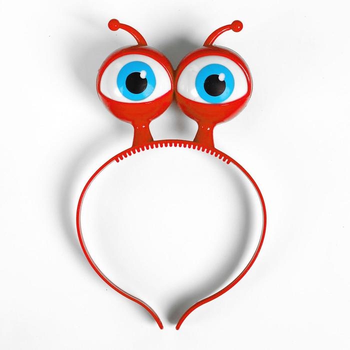 Карнавальный ободок «Глазки», световой, цвета МИКС Карнавальный ободок «Глазки», световой, цвета МИКС
